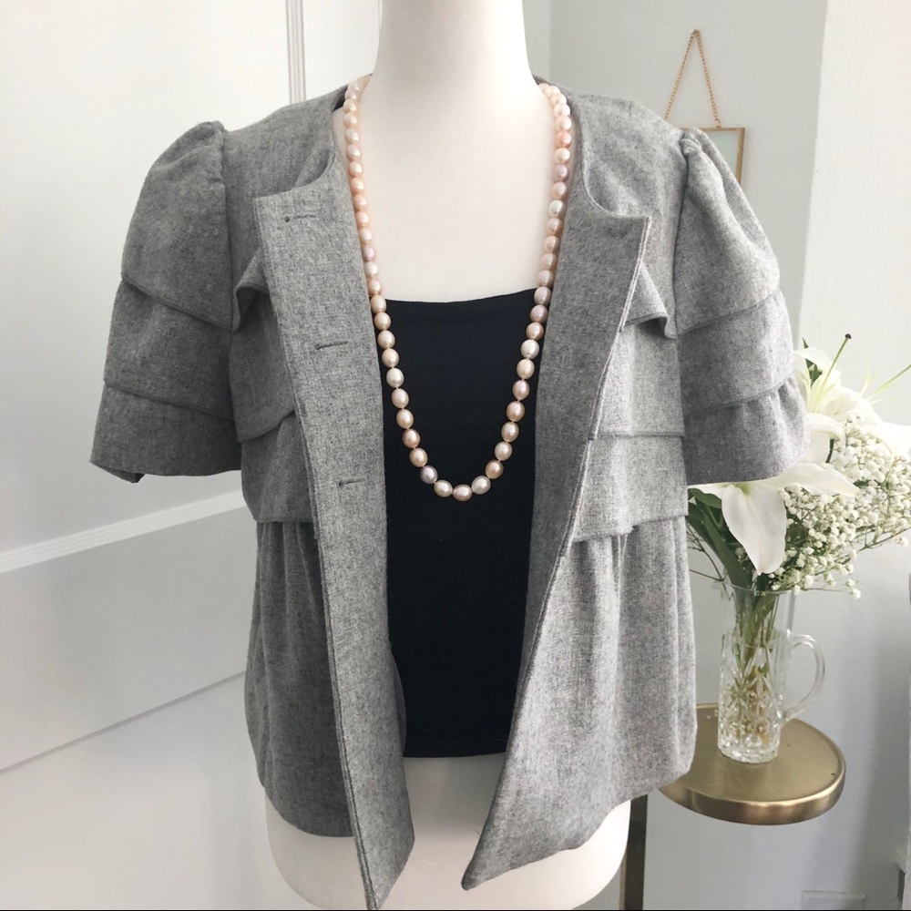 Anthropologie Sine Crop Jacket View 4